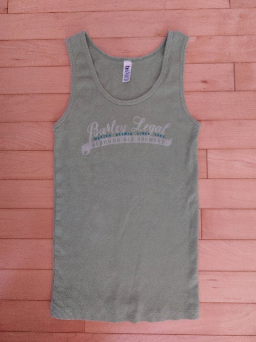 Vintage Y2K Red Hook Brewery Barley Legal Ribbed Tank Top